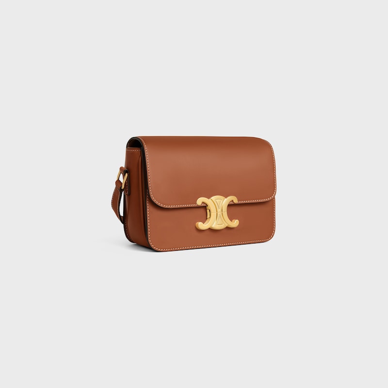Celine BOLSO TEEN TRIOMPHE DE PIEL DE BECERRO NATURAL Rebajas online