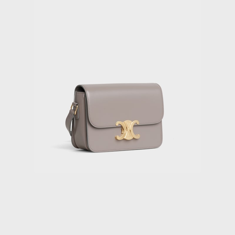 Celine Bolso Teen Triomphe de piel de becerro brillante Envío gratis