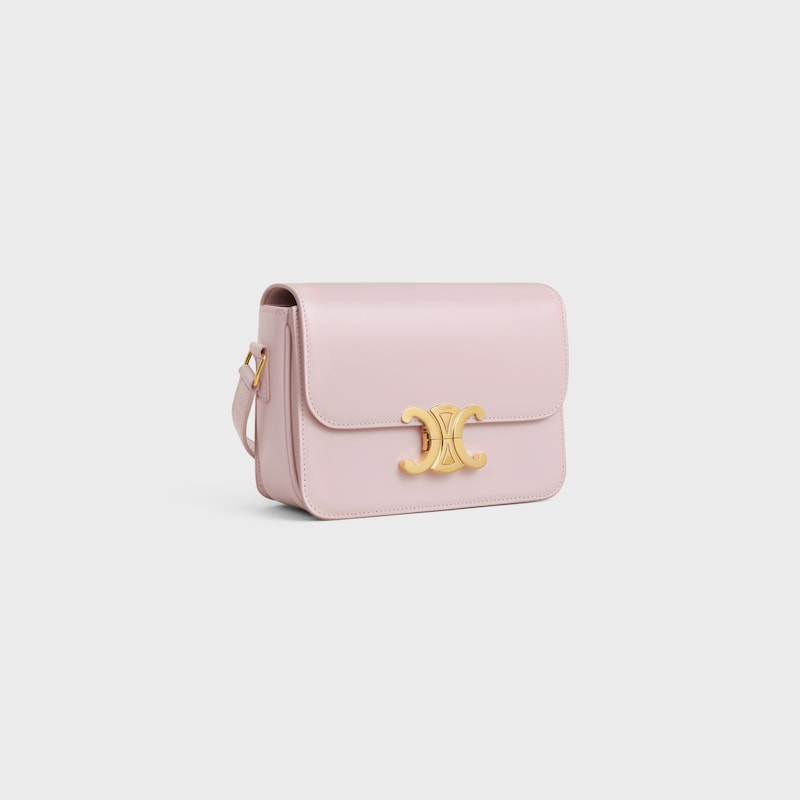 Celine BOLSO TEEN TRIOMPHE DE PIEL DE BECERRO BRILLANTE Oferta especial