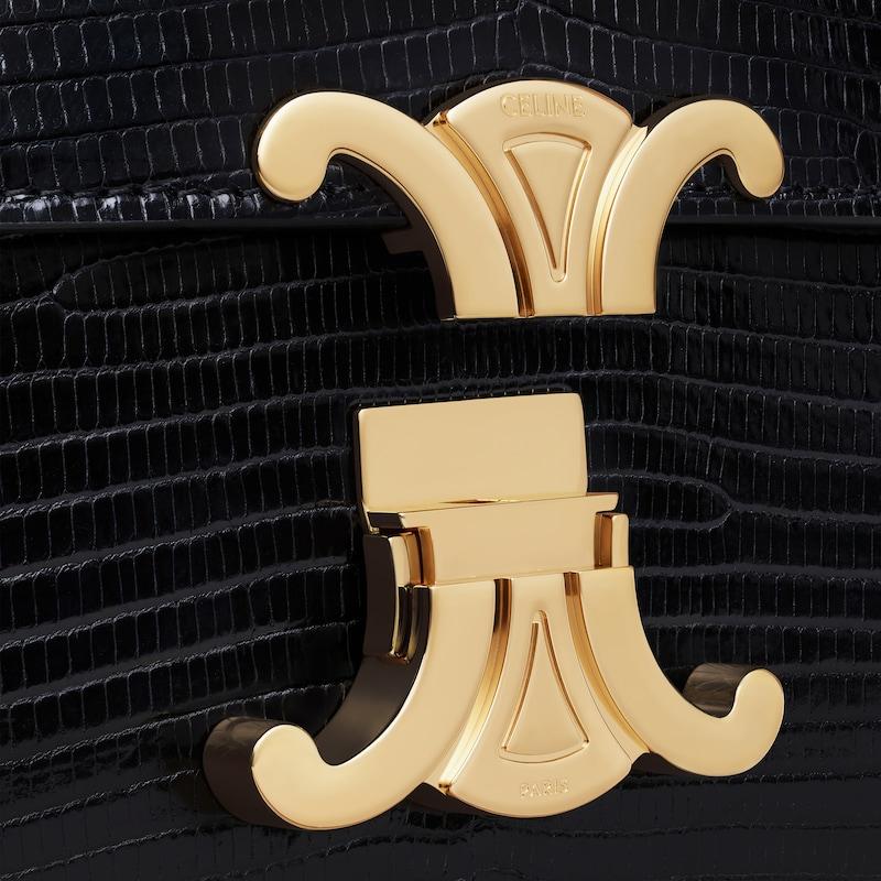 Celine Bolso Teen Triomphe de piel de lagarto Promoción por tiempo limitado