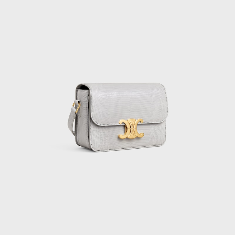 Celine BOLSO TEEN TRIOMPHE DE PIEL DE LAGARTO Oferta especial de fábrica