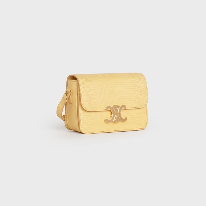 Celine Bolso Teen Triomphe de piel de lagarto Promoción trimestral