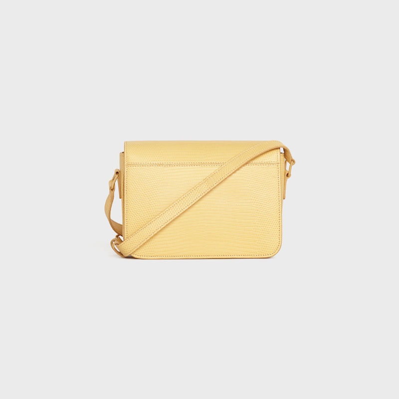 Celine Bolso Teen Triomphe de piel de lagarto Promoción trimestral