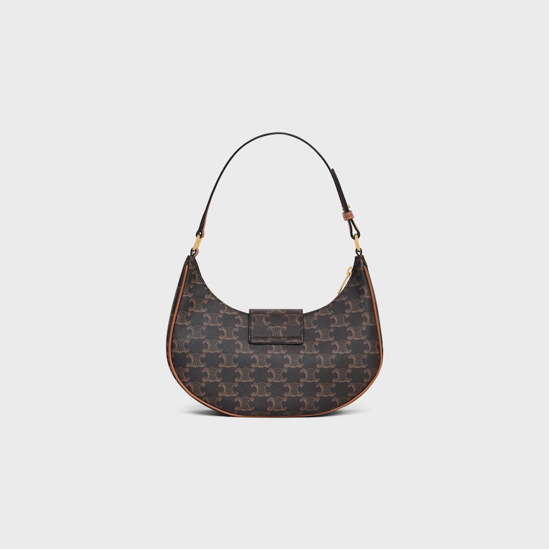 Celine BOLSO AVA TRIOMPHE MEDIANO DE LONA TRIOMPHE Y PIEL DE BECERRO Descuentos del mes
