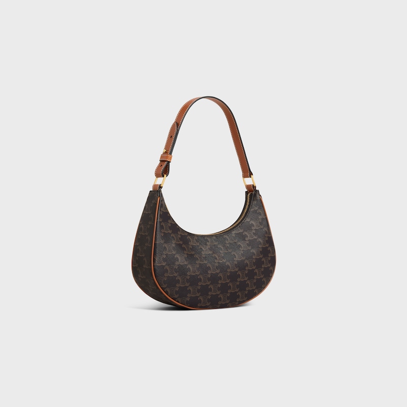 Celine BOLSO AVA DE LONA TRIOMPHE Y PIEL DE BECERRO Oferta exclusiva