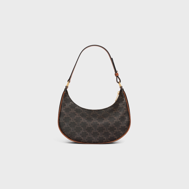 Celine BOLSO AVA DE LONA TRIOMPHE Y PIEL DE BECERRO Oferta exclusiva