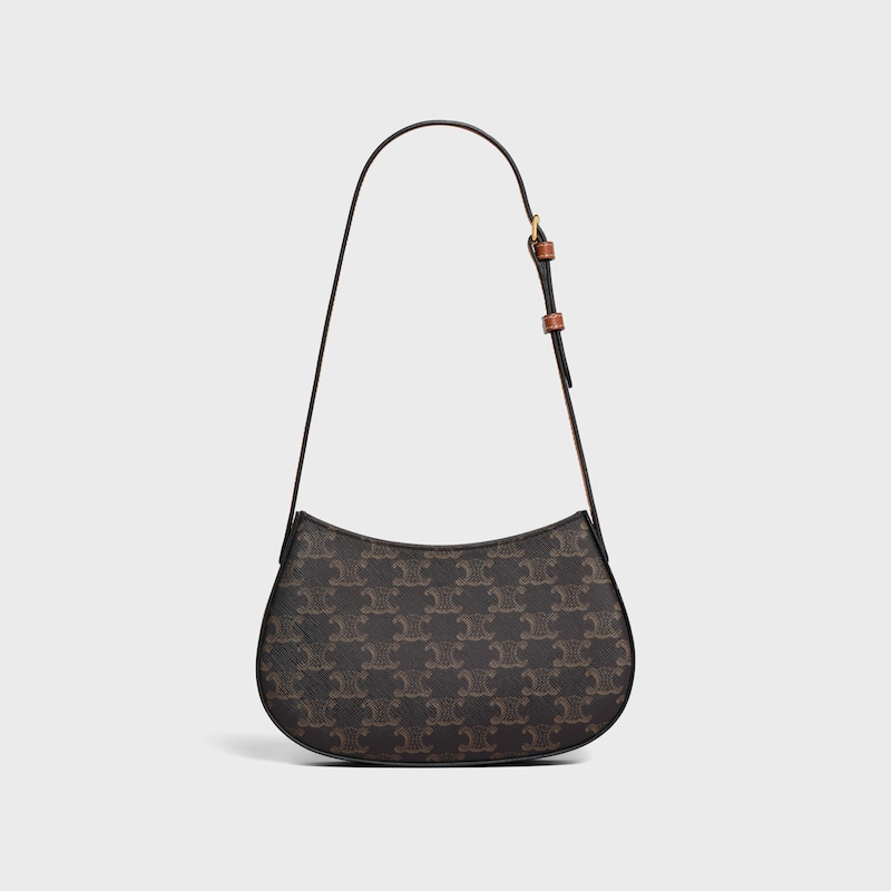 Celine BOLSO TILLY MEDIANO DE LONA TRIOMPHE Y PIEL DE BECERRO Rebajas de fin de temporada