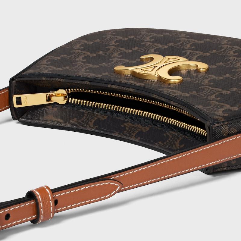 Celine BOLSO TILLY MEDIANO DE LONA TRIOMPHE Y PIEL DE BECERRO Rebajas de fin de temporada