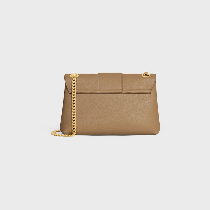 Celine BOLSO VICTOIRE CELINE MEDIANO DE PIEL DE BECERRO FLEXIBLE CON TEXTURA GRANULADA Devoluciones gratuitas