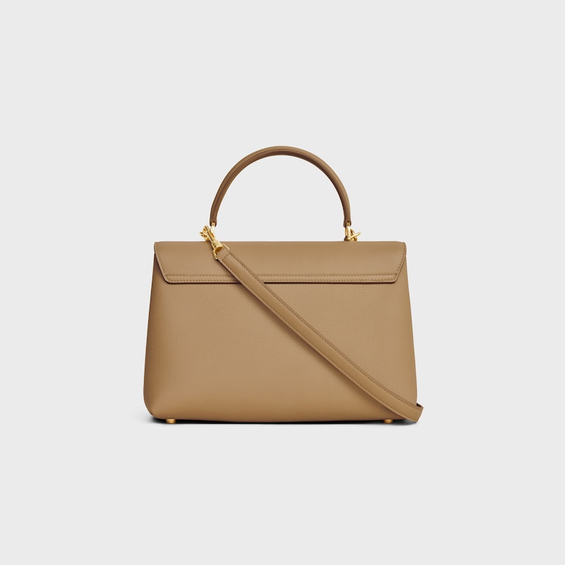 Celine BOLSO NINO MEDIANO DE PIEL DE BECERRO FLEXIBLE CON TEXTURA GRANULADA En línea