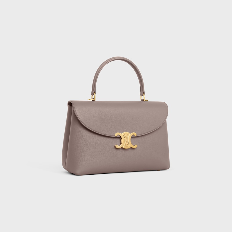 Celine BOLSO NINO MEDIANO DE PIEL DE BECERRO FLEXIBLE CON TEXTURA GRANULADA Ventas relámpago