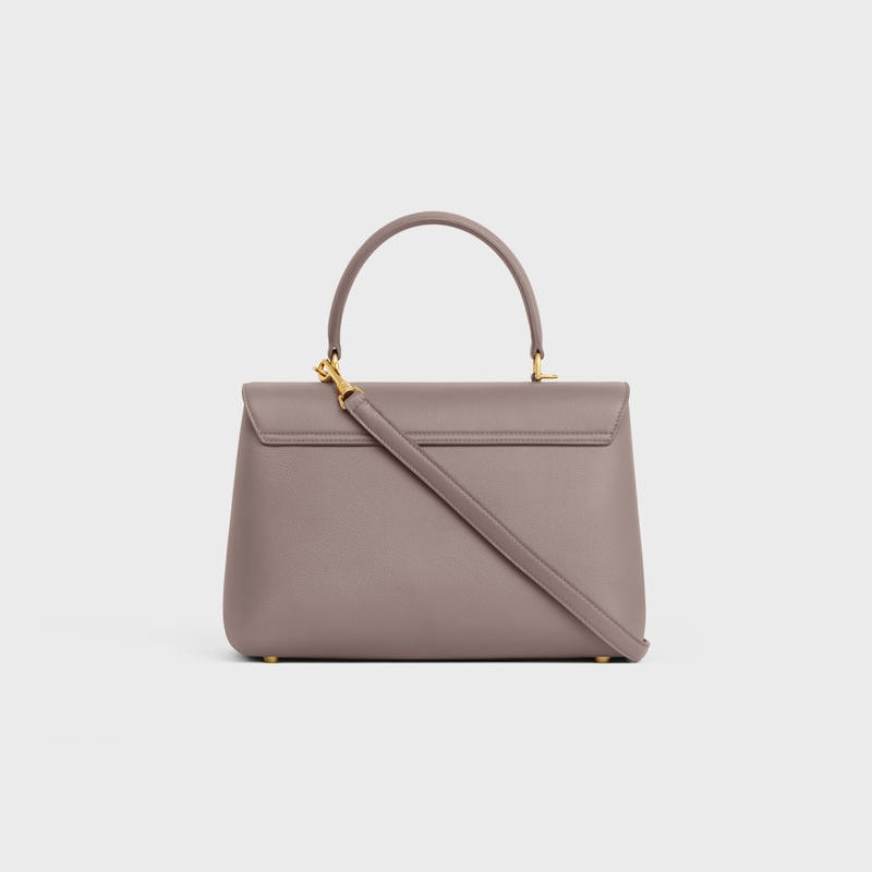 Celine BOLSO NINO MEDIANO DE PIEL DE BECERRO FLEXIBLE CON TEXTURA GRANULADA Ventas relámpago