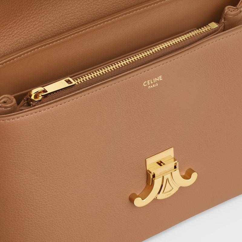 Celine BOLSO NINO MEDIANO DE PIEL DE BECERRO FLEXIBLE CON TEXTURA GRANULADA Descuento