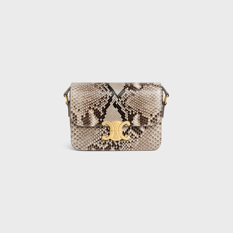 Celine BOLSO TEEN TRIOMPHE DE PIEL DE PITÓN