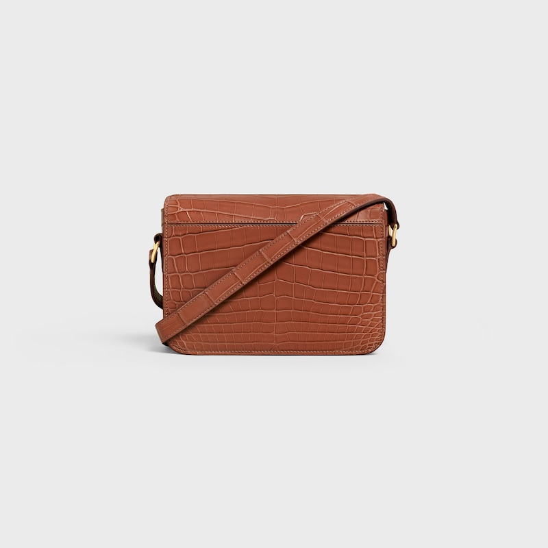 Celine Bolso Triomphe pequeño de cocodrilo COMPRAR AHORA