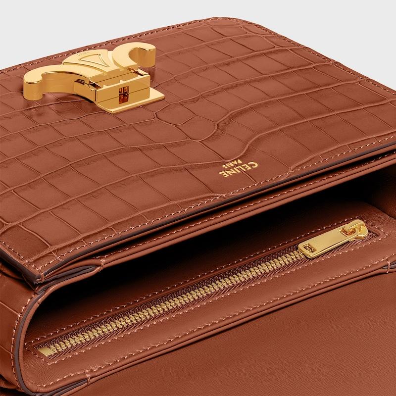 Celine Bolso Triomphe pequeño de cocodrilo COMPRAR AHORA