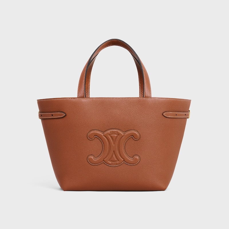 Celine MINIBOLSO CABAS ANAIS DE PIEL TRIOMPHE Y PIEL DE BECERRO CON TEXTURA GRANULADA