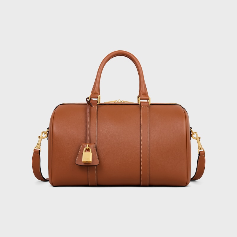 Celine BOLSO BOSTON GRANDE DE PIEL DE BECERRO FLEXIBLE CON TEXTURA GRANULADA