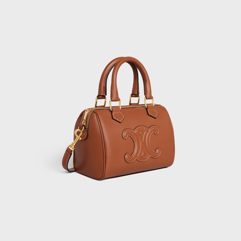 Celine BOLSO BOSTON PEQUEÑO DE PIEL DE BECERRO LISA Outlet online