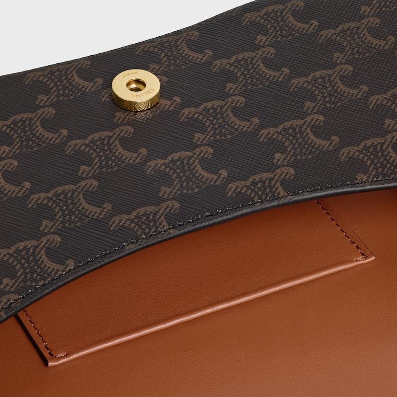 Celine BOLSO TEEN LOLA CELINE DE LONA TRIOMPHE Y PIEL DE BECERRO Rebajas baratas