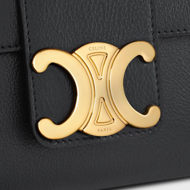 Celine BOLSO VICTOIRE CELINE MEDIANO DE PIEL DE BECERRO FLEXIBLE CON TEXTURA GRANULADA Tienda