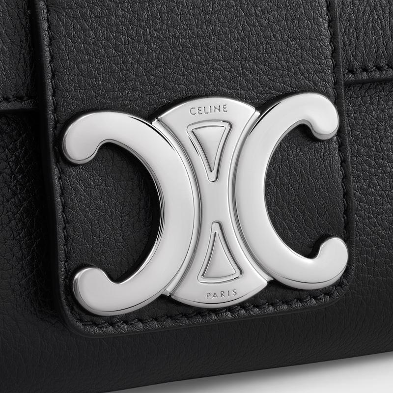Celine BOLSO VICTOIRE CELINE MEDIANO DE PIEL DE BECERRO FLEXIBLE CON TEXTURA GRANULADA Tienda