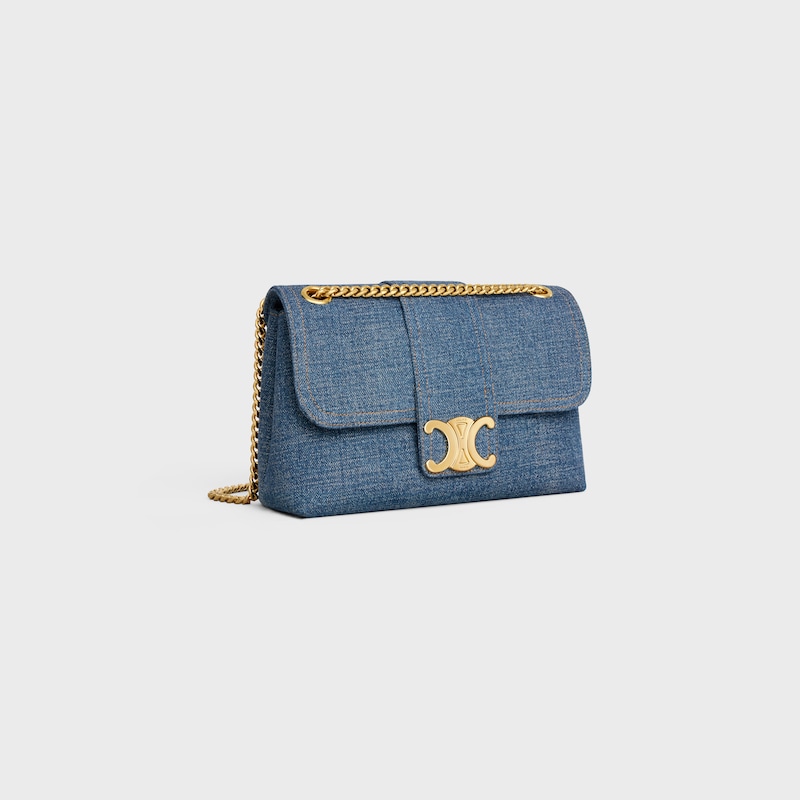 Celine BOLSO VICTOIRE CELINE MEDIANO DE DENIM Mejor oferta
