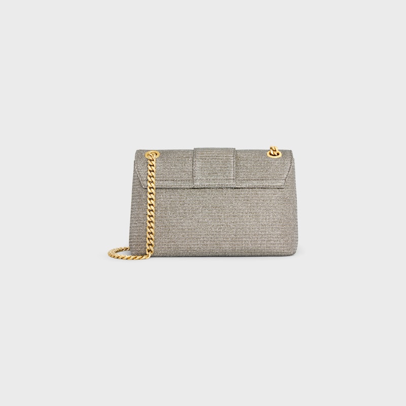 Celine BOLSO TEEN VICTOIRE CELINE DE TEJIDO BRILLANTE ÚLTIMAS EDICIONES