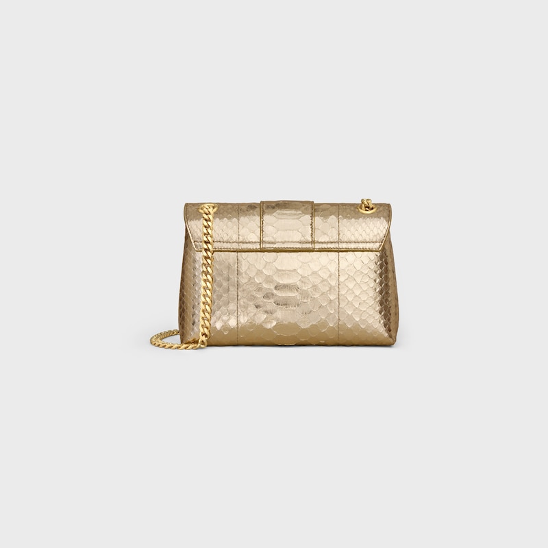 Celine BOLSO TEEN VICTOIRE CELINE DE PIEL DE PITÓN LAMINADA Último día