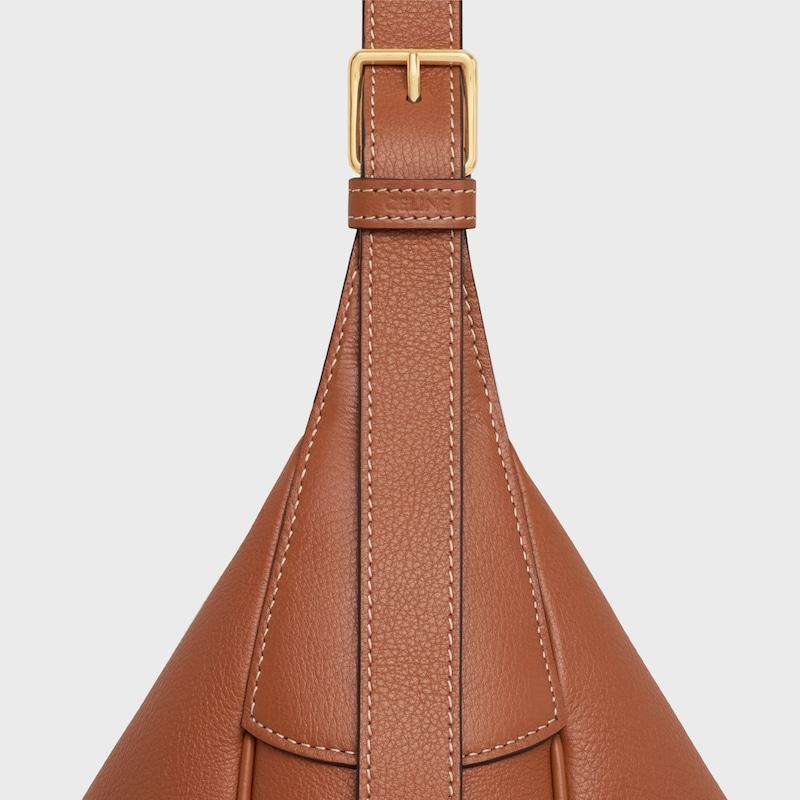 Celine BOLSO HELOÏSE GRANDE DE PIEL TRIOMPHE Y PIEL DE BECERRO FLEXIBLE CON TEXTURA GRANULADA Oferta especial de fábrica