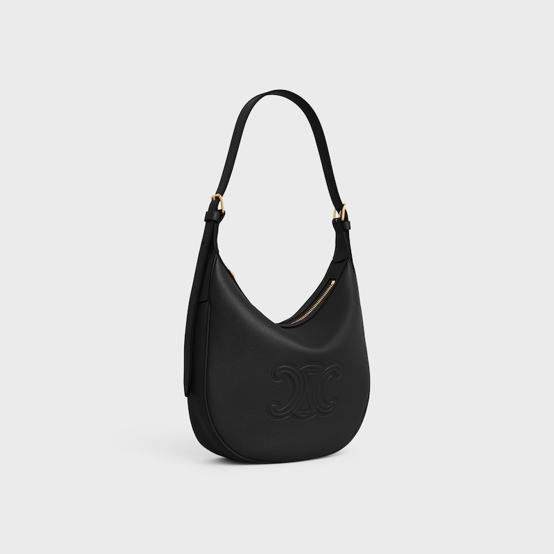 Celine BOLSO HELOÏSE PEQUEÑO DE PIEL TRIOMPHE Y PIEL DE BECERRO FLEXIBLE CON TEXTURA GRANULADA Promoción trimestral