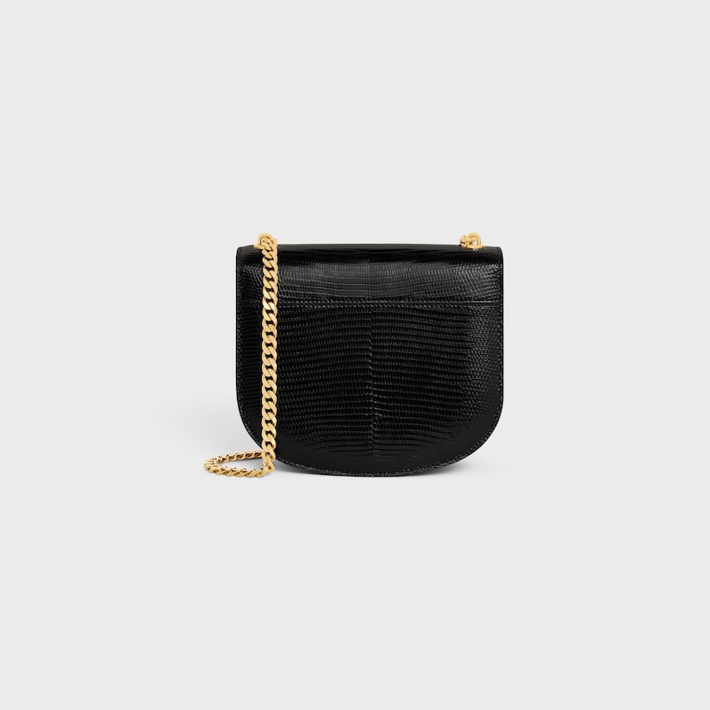 Celine BOLSO BESACE CON CADENA CLEA DE PIEL DE LAGARTO Oferta exclusiva