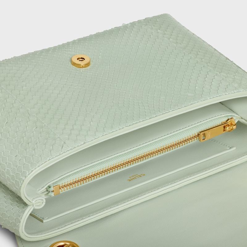 Celine BOLSO VICTOIRE CELINE MEDIANO DE PIEL DE PITÓN Ofertas de temporada