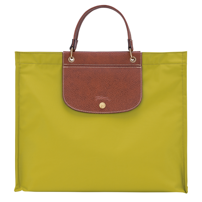 ﻿Longchamp Cabas Longchamp Bolso shopper L Tela - Verde Kiwi