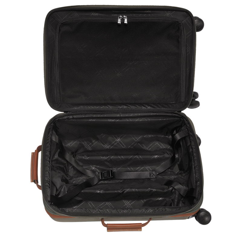 Longchamp Boxford Maleta S Lona reciclada - Marrón Liquidación