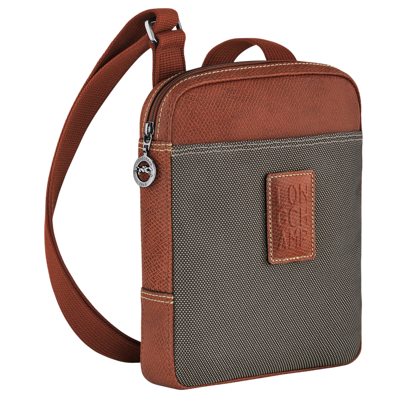 Longchamp Boxford Bolso bandolera XS Lona reciclada - Marrón Limitado a 3 días