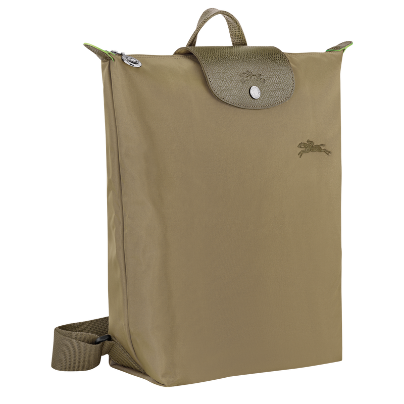 Longchamp Le Pliage Green Mochila M Tela - alcachofa Libre de impuestos