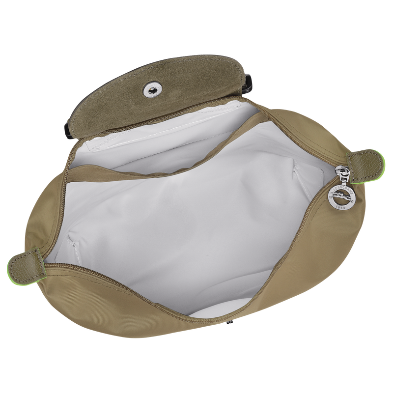 Longchamp Le Pliage Green Mochila M Tela - alcachofa Libre de impuestos