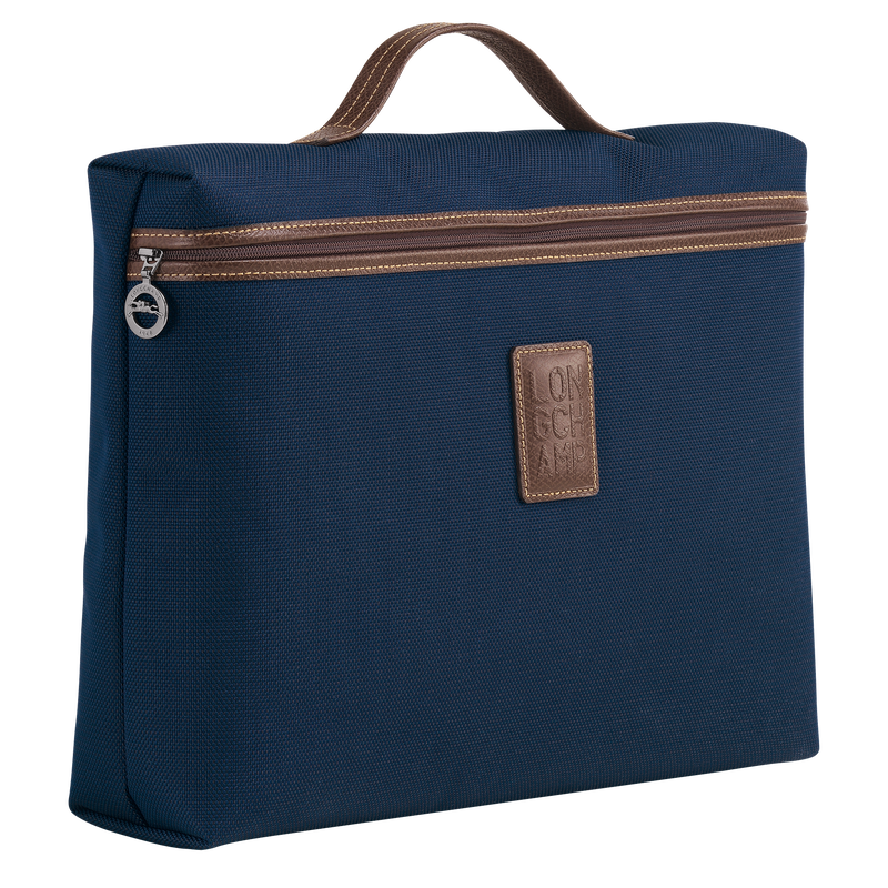 Longchamp Boxford Maletín S Lona reciclada - Azul Ofertas de temporada