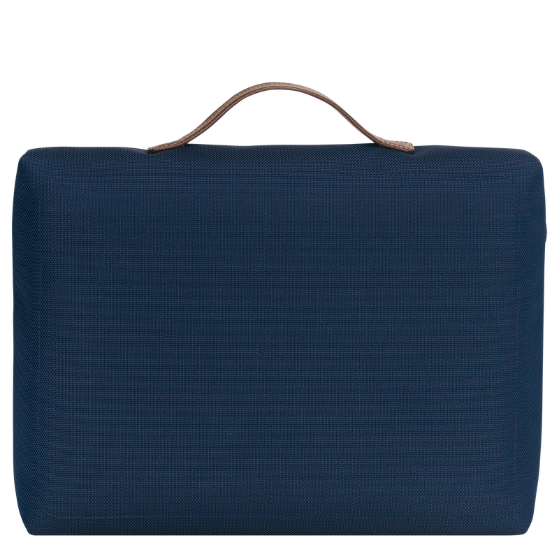 Longchamp Boxford Maletín S Lona reciclada - Azul Ofertas de temporada
