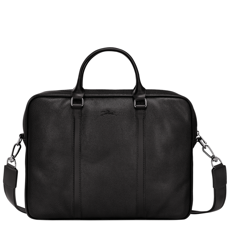 Longchamp Le Foulonné Maletín XS Cuero - Negro Ofertas especiales