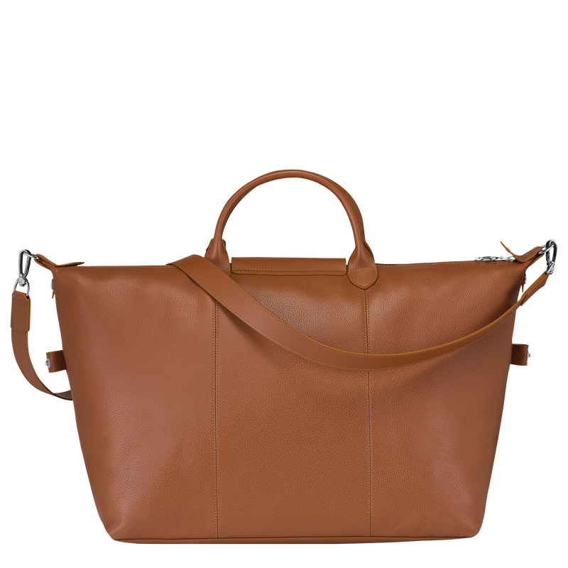 Longchamp Le Foulonné Bolsa de viaje L Cuero - Caramelo Outlet online