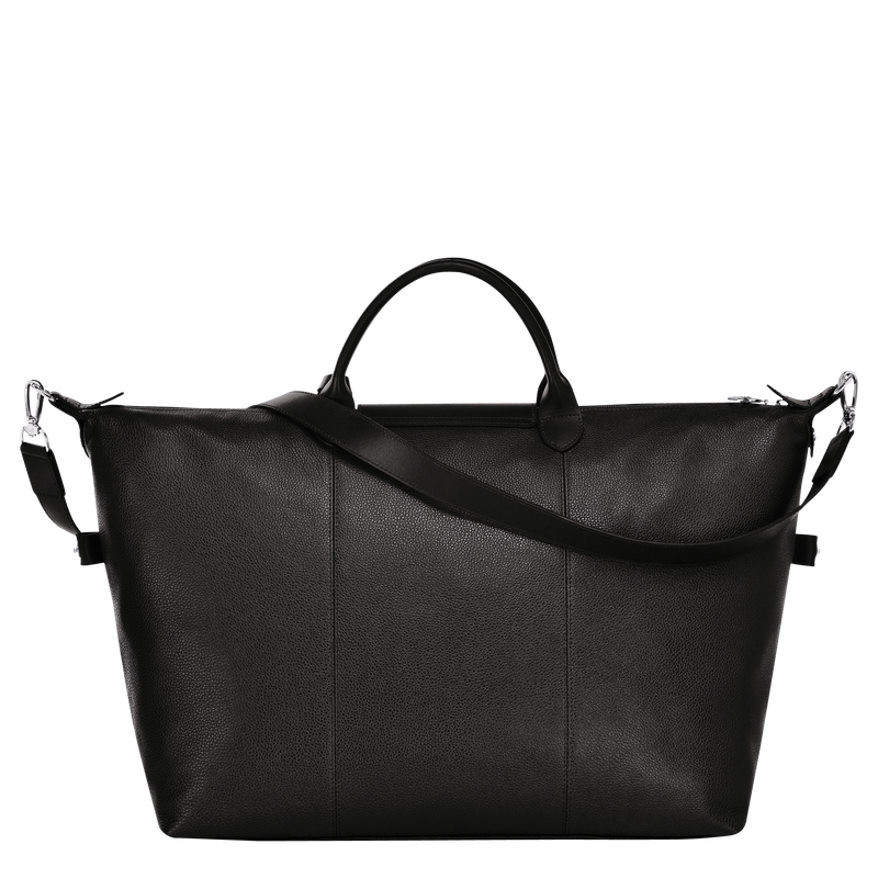 Longchamp Le Foulonné Bolsa de viaje XL Cuero - Negro Rebajas