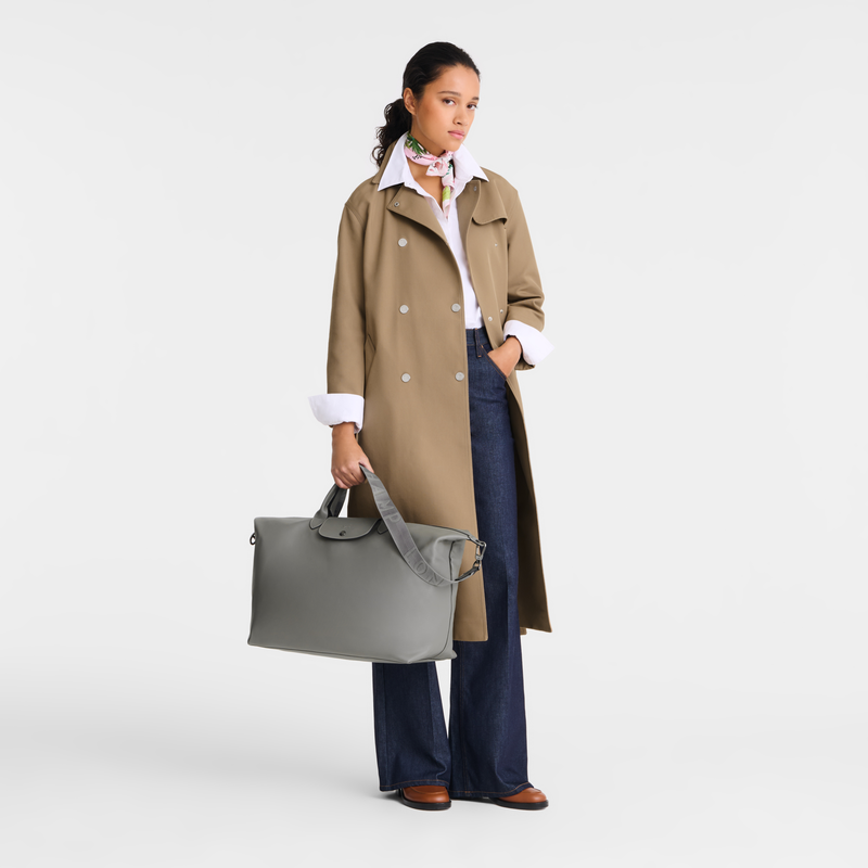 Longchamp Le Pliage Xtra Bolsa de viaje L Cuero - Tórtola En oferta