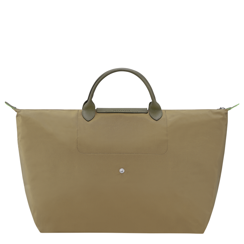 Longchamp Le Pliage Green Bolsa de viaje L Lona reciclada - alcachofa Rebajas baratas