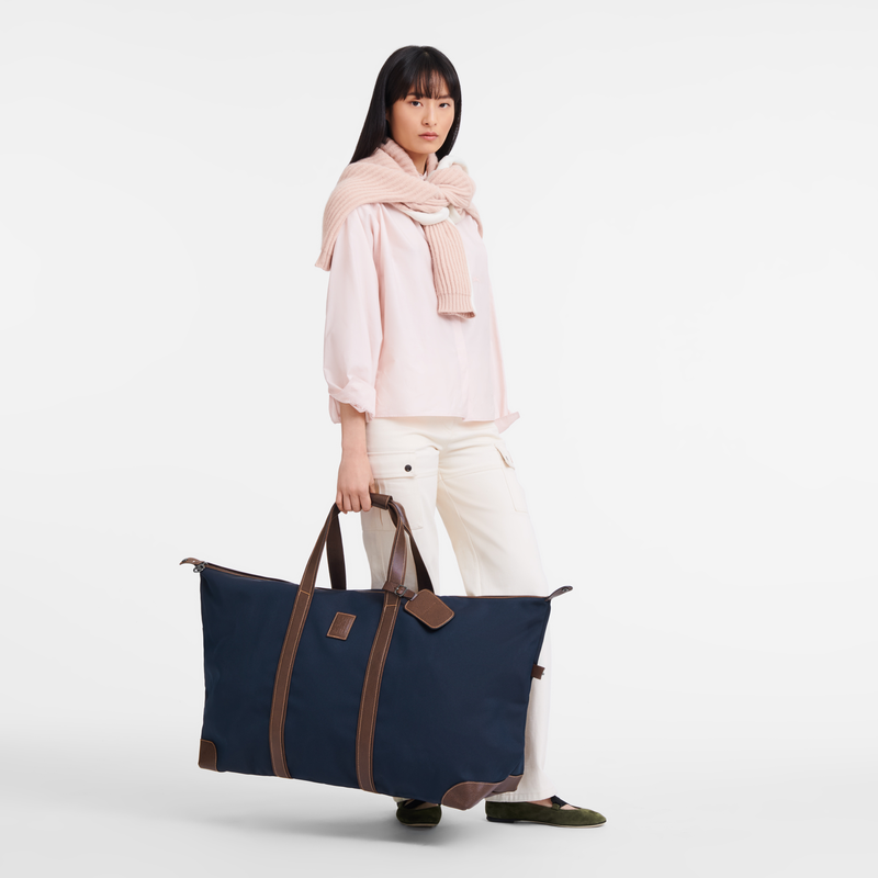 Longchamp Boxford Bolsa de viaje XL Lona reciclada - Azul Los más vendidos