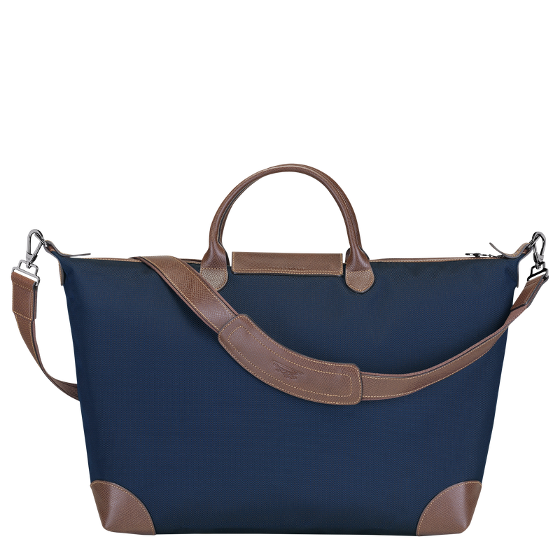 Longchamp Boxford Bolsa de viaje L Lona reciclada - Azul Ventas relámpago