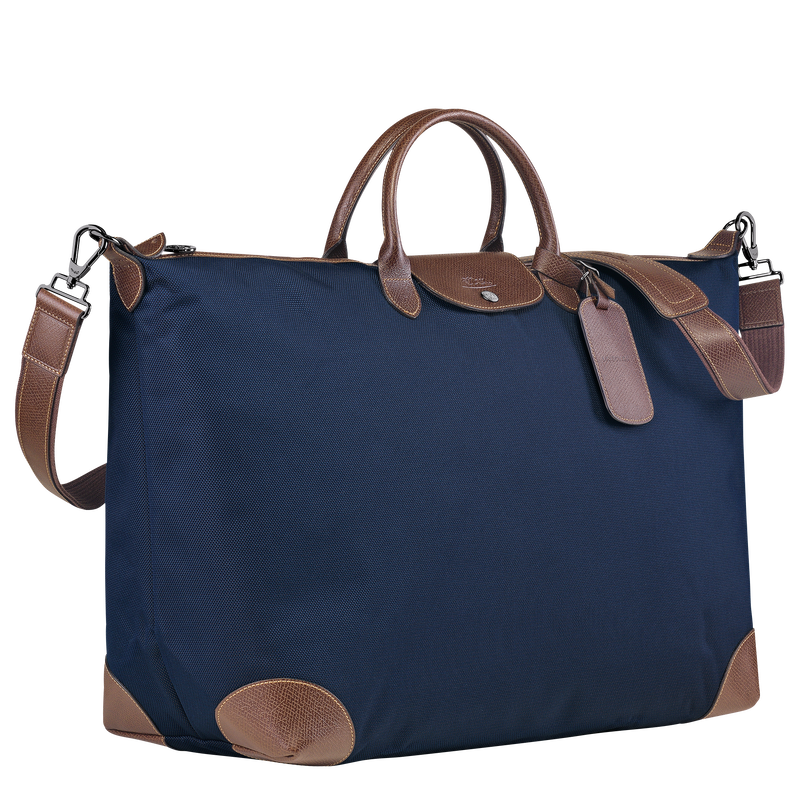 Longchamp Boxford Bolsa de viaje XL Lona reciclada - Azul Descuento