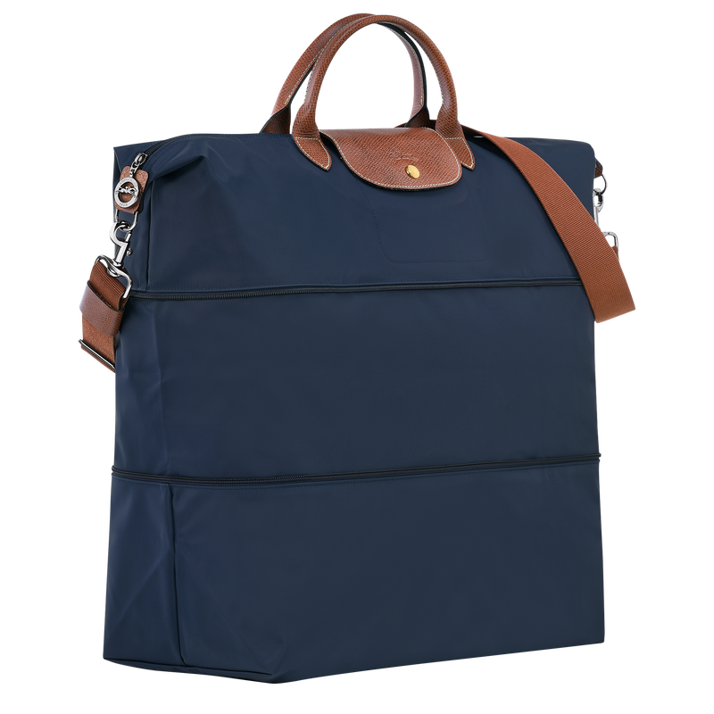 Longchamp Le Pliage Original Bolsa de viaje ampliable Lona reciclada - Azul Marino Tienda