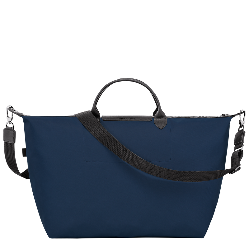 Longchamp Le Pliage Energy Bolsa de viaje L Lona reciclada - Azul Marino Liquidación